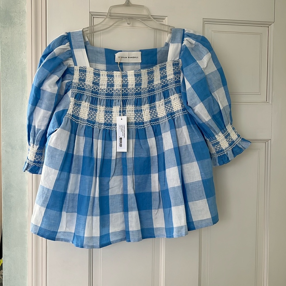 Lydie smocked top